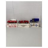 3 Die Cast Banks,Grabstelle, Fire Dept, Eastwood