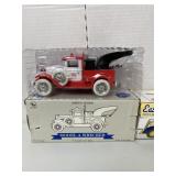 3 Die Cast Banks,Red Crown Gas, Gulf, Santa