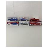 3 Die Cast Banks, NIB, Pepsi Santa, 2 Sentry