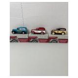 3 Die Cast Banks, NIB, Fat Man Fabrications,