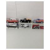 3 Die Cast Banks, NIB, Classic Motorbooks, a