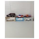 3 Die Cast Banks, NIB, Hershey