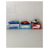 3 Die-Cast Banks, NIB Vintage Air, Campbell