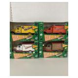 4 NFL Die Cast Banks, NIB,