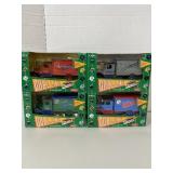 4 NFL Die Cast Banks, NIB,