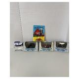 5 Die Cast Metal BBC Collectibles, NIB,