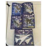 Force One Die Cast Airplanes & Jets, NIP