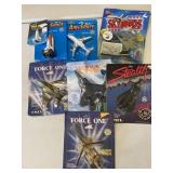 Die Cast Airplanes & Jets, space shuttle. NIP