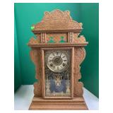 Vintage Sessions Mantel  Clock With Key