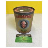 Antique Navigator Tobacco Can