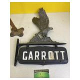 Whitehall Metal Studio Eagle with Sign