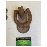 Metal Horseshoe Knocker