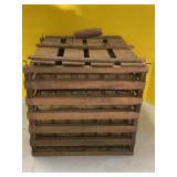Antique egg crate with Lid