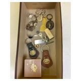 Money Clips, Keyrings, Ring box