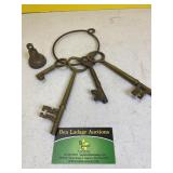 Brass Keys with Brass Bell