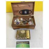 Jewelry box, Desk Thermometer