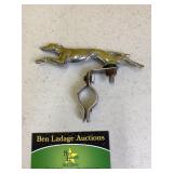 Vintage Greyhound hood ornament