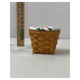 Longaberger Basket2001, Liner, lid