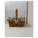 Longaberger Basket,1996, liners,
