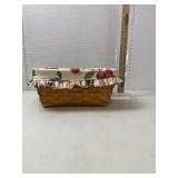 Longaberger Basket, 2001, liners,