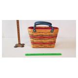 Longaberger Basket, 2007: Purse Straps, Zipper