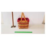 Longaberger Basket, 2007: Wooden Panel, Liners