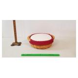 Longaberger Basket, 2004: Plastic Lid, Liners