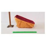 Longaberger Basket, 2002: Pivot Handles, Liners