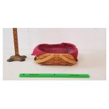 Longaberger Basket, 2009: Pivot Handles, Liners