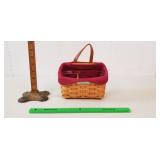 Longaberger Basket, 2006: Wooden Divider, Liners