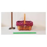 Signed Longaberger Basket, 1997: Liners