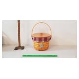 Longaberger Basket, 2001: Pivot Handles, Liners