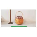 Longaberger Basket, 2001: Pivot Handle, Liners