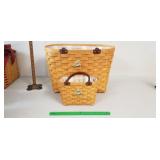 Longaberger Purse Basket Set , 2001