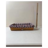 Longaberger Basket,1997,liners