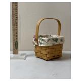 Longaberger Basket,2005, Liners, Pivot Handle