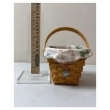 Longaberger Basket, 2001, Liners, Pivot Handle