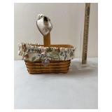 Longaberger Basket, 1997?, Liner, Sash