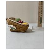 Longaberger Basket, 2004, Liners Vegetables