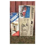 Croquet Set and Radio Flyer Wagon