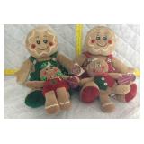 Stuffed ginger bread family