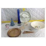 Carnival Glass plate, Vase & More