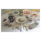 Mugs, plates, and Nic Naks