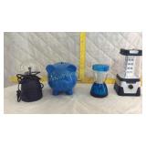 Lights, piggy bank and plasma ball