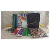 Variety of folders & notebooks
