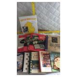 Cookbooks, science books and