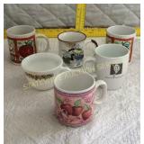 Assortment of mugs