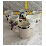 Assortment of mugs