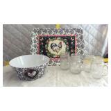 Rooster serving collection