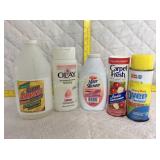 Assorted cleaning supplies